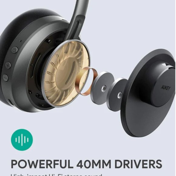 2 pairs - Bluetooth 5 wireless over head earphones with microphone - Picture 7 of 9